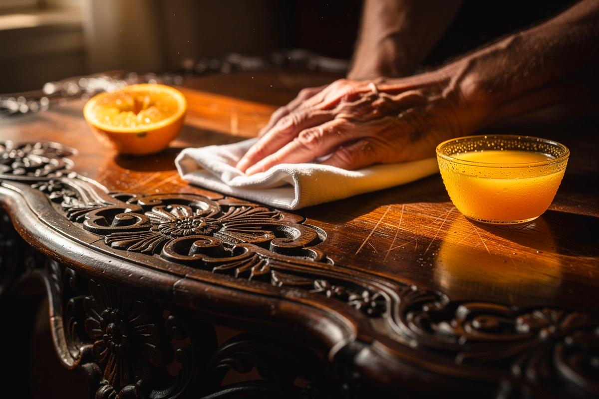 Kolekcjonerzy antyków zaczynają spryskiwać stare meble sokiem pomarańczowym, eksperci od wnętrz tłumaczą, dlaczego to działa